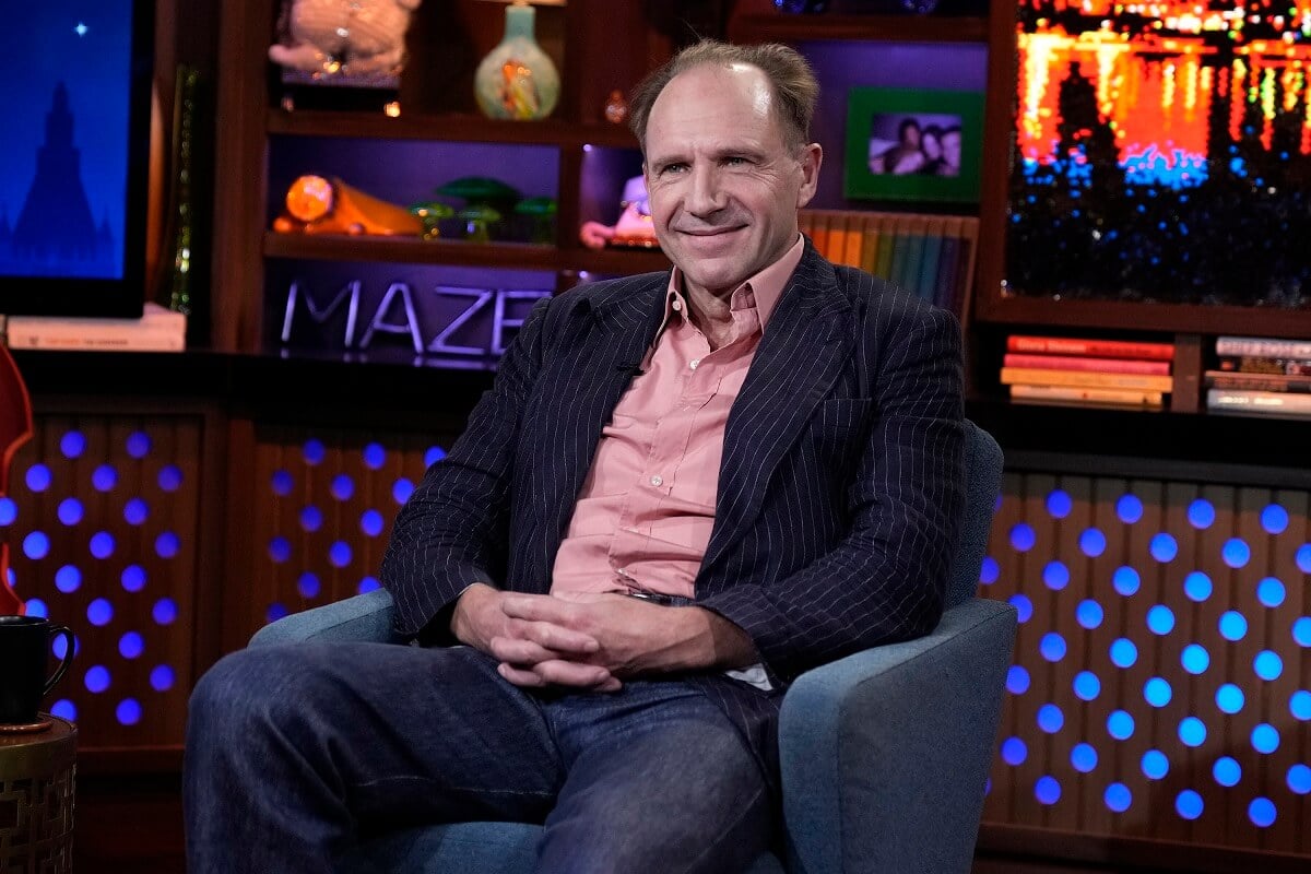 Ralph Fiennes at 'Watch What Happens Live with Andy Cohen'