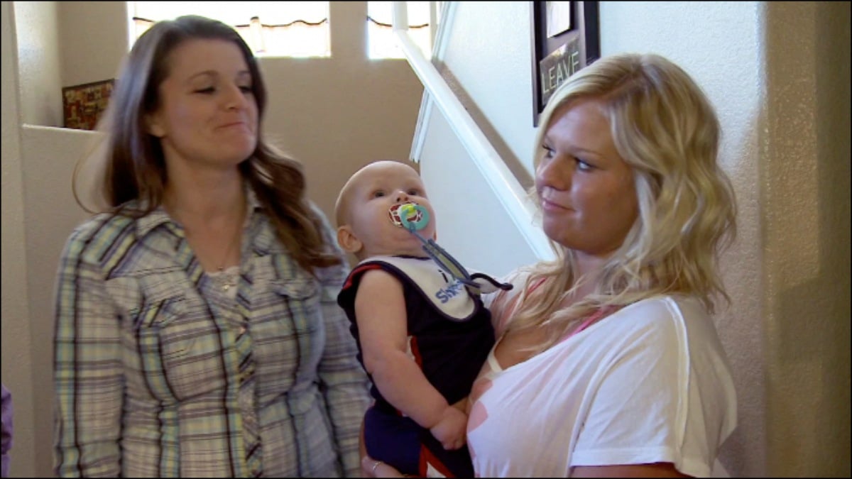 Robyn Brown with her sister, Taralyce Sullivan, on 'Sister Wives' via TLC.