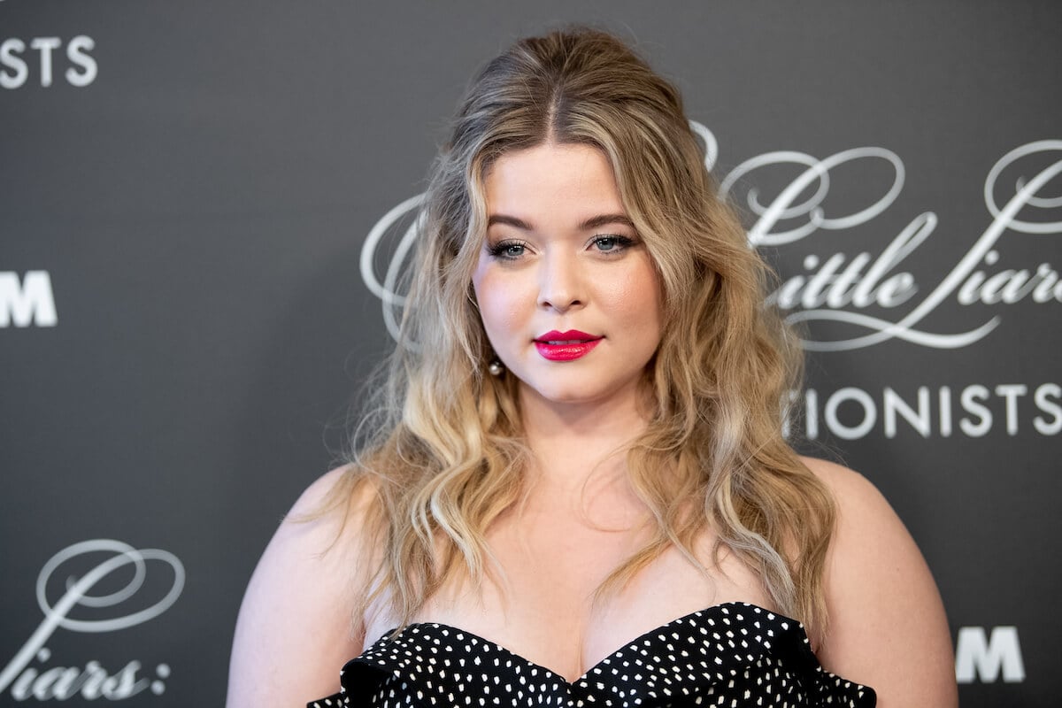 close up of Sasha Pieterse