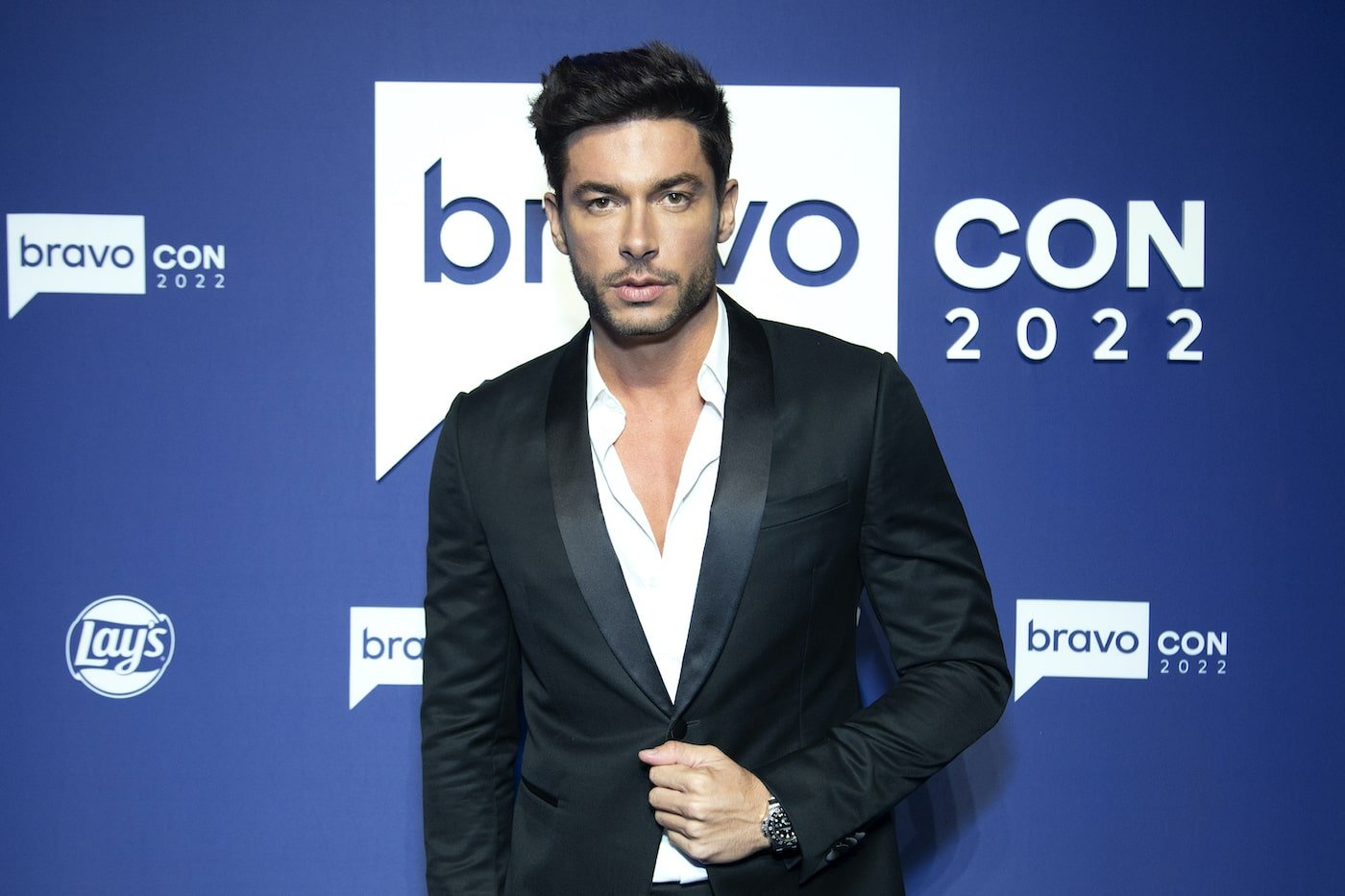 Andrea Denver from 'Summer House' poses at BravoCon