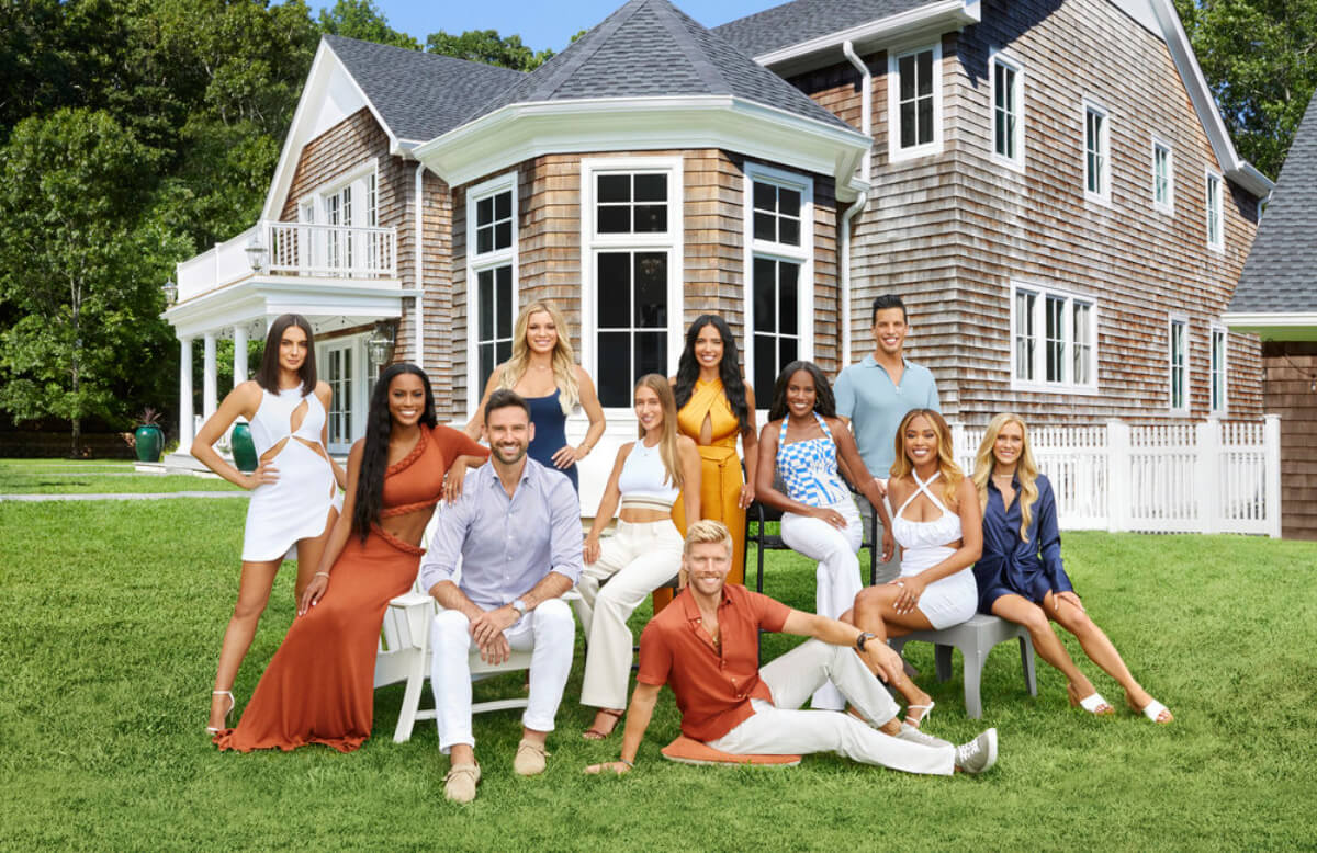 The cast of Summer House Season 7, Paige DeSorbo, Ciara Miller, Carl Radke, Lindsay Hubbard, Amanda Batula, Kyle Cooke, Danielle Olivera, Gabby Prescod, Chris Leoni, Mya Allen, Samantha Feher