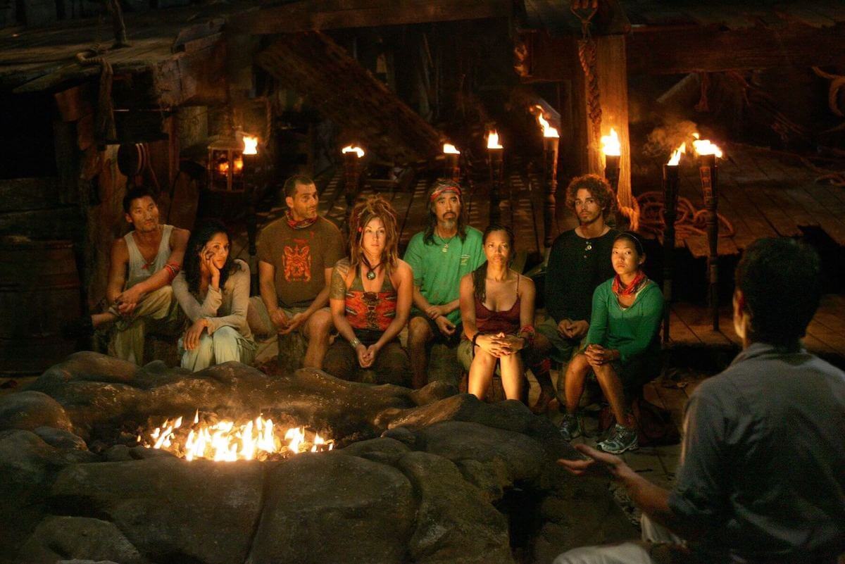 'Survivor' contestants at Tribal Council