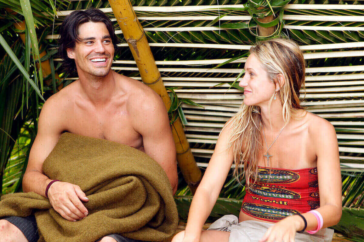 'Survivor' contestants Whitney Duncan and Keith Tollefson smiling