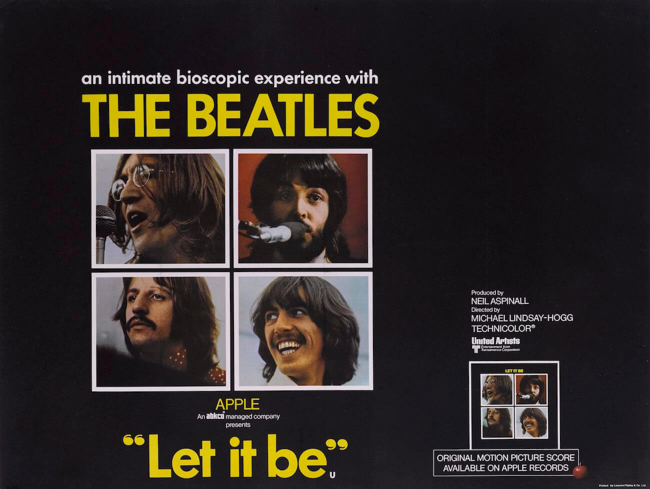 The Beatles released 'Let It Be' in 1970.