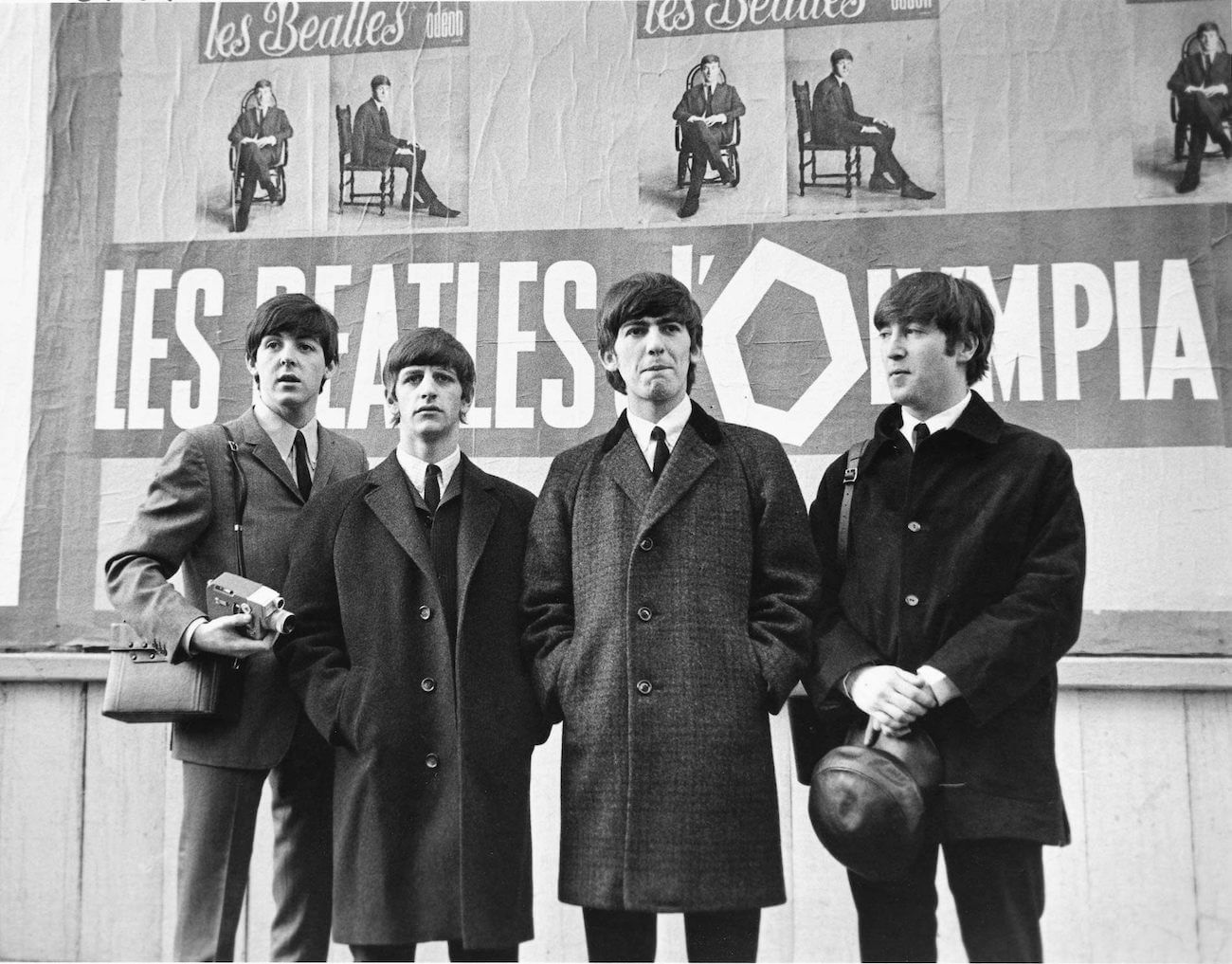 The Beatles in Paris, 1964.