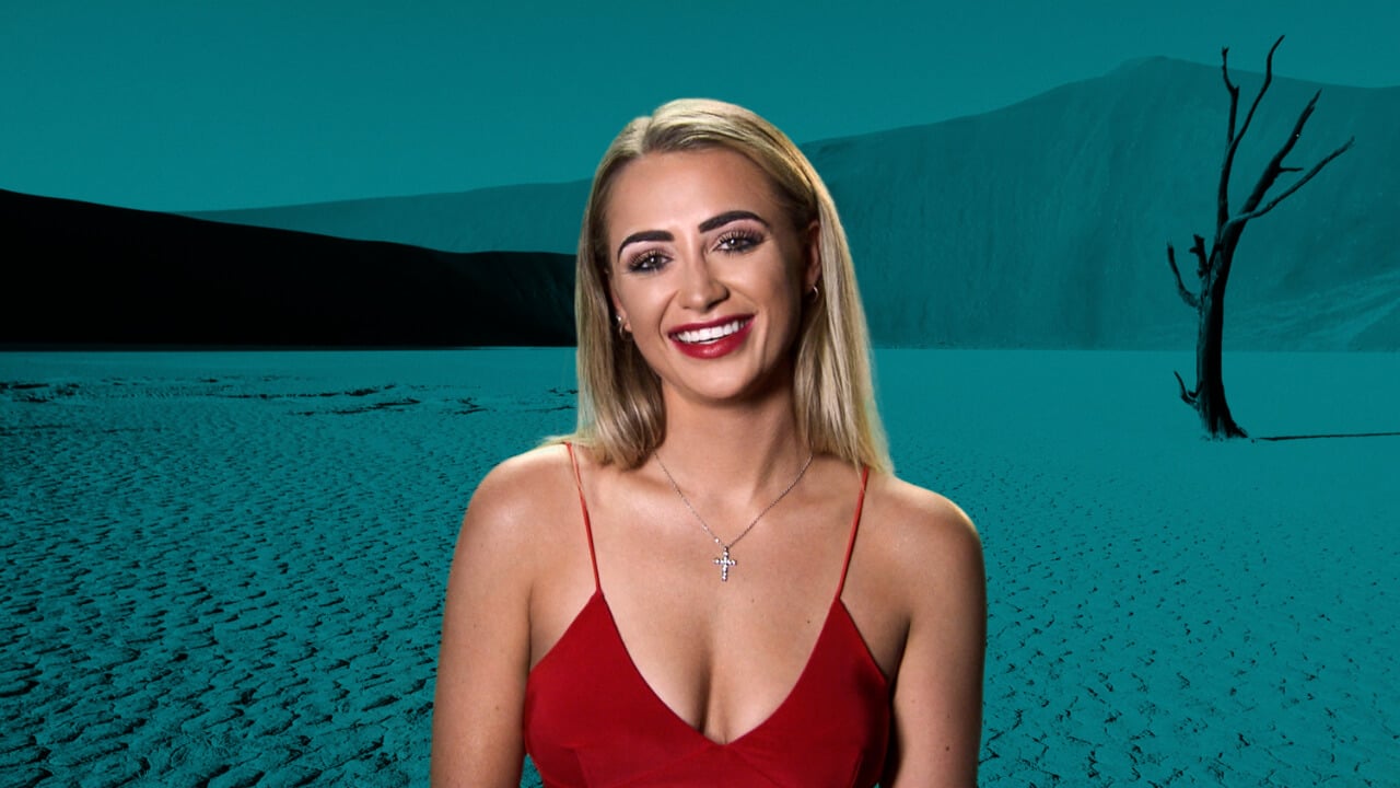 Georgia Harrison posing for 'The Challenge: War of the Worlds'