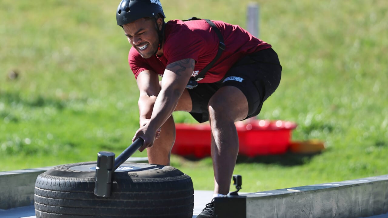 Nathan Henry competing on 'The Challenge: World Championship'