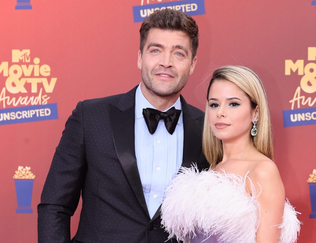 CT Tamburello and Lili Solares attend the 2022 MTV Movie & TV Awards: UNSCRIPTED at Barker Hangar in Santa Monica, California and broadcast on June 5, 2022