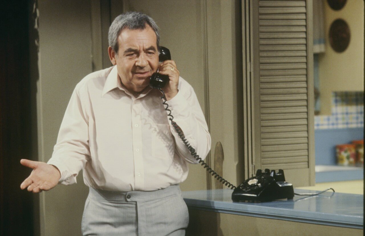 Tom Bosley on 'Happy Days.'