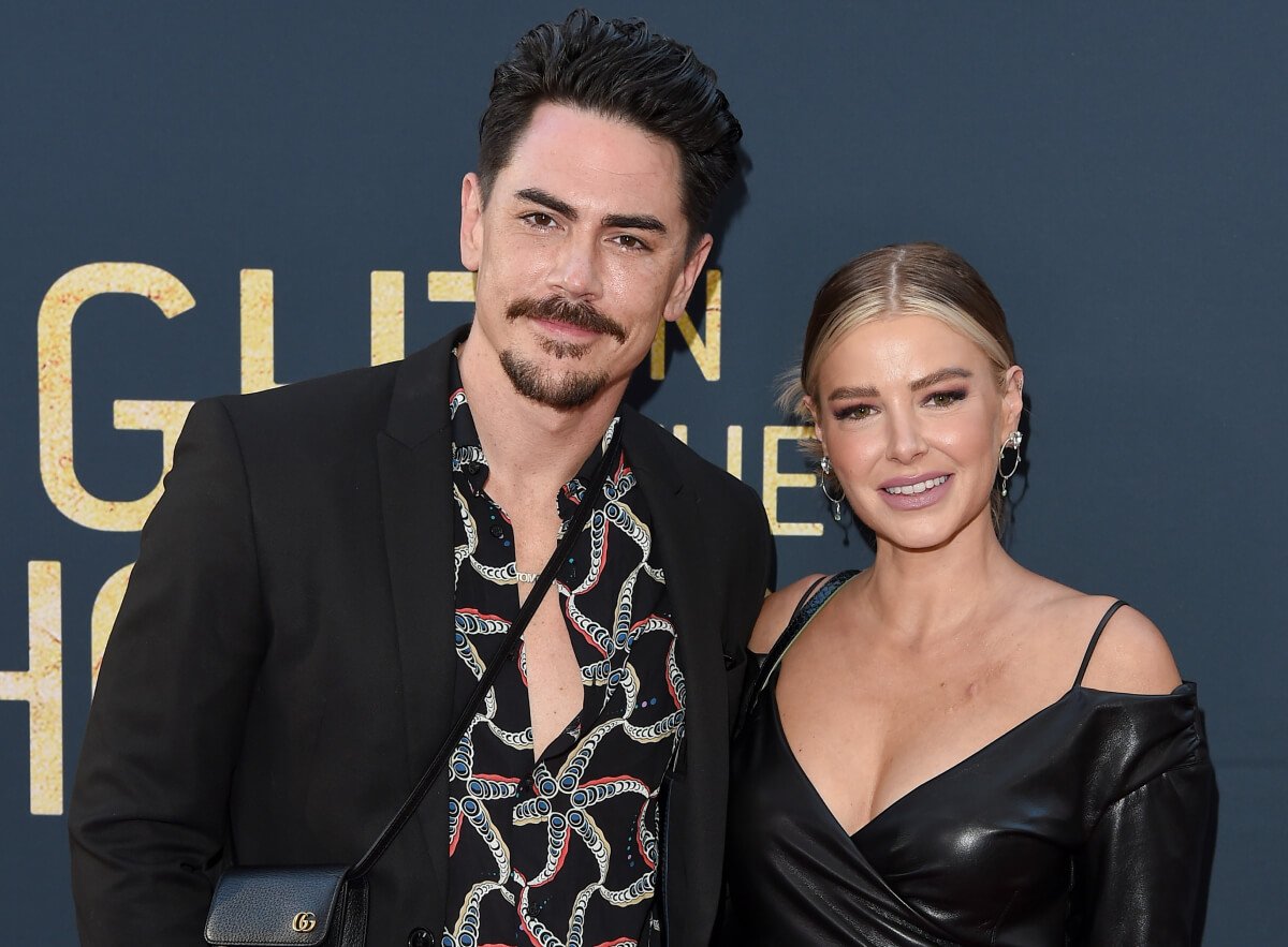 Vanderpump Rules stars  Tom Sandoval and Ariana Madix attend the Los Angeles Special Screening of Lionsgate's "Midnight In The Switchgrass" at Regal LA Live on July 19, 2021 in Los Angeles, California