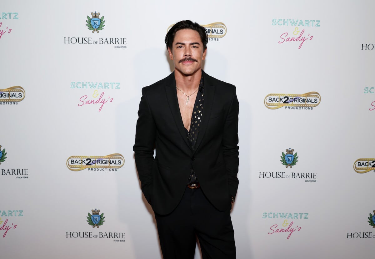 Vanderpump Rules star Tom Sandoval attends the grand opening of The House of Barrie at House of Barrie on October 04, 2022 in Los Angeles, California