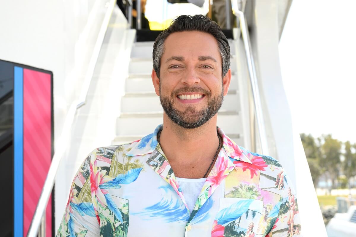 Zachary Levi at comic con.