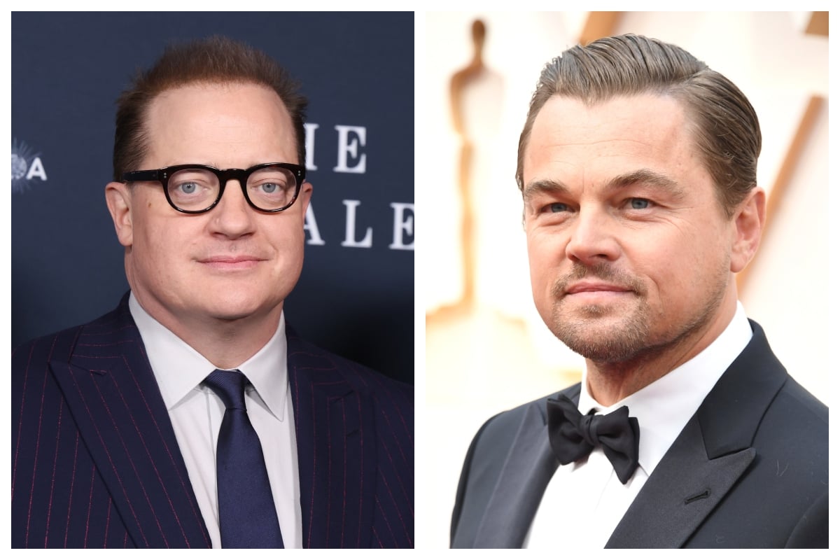 brendan fraser leonardo dicaprio