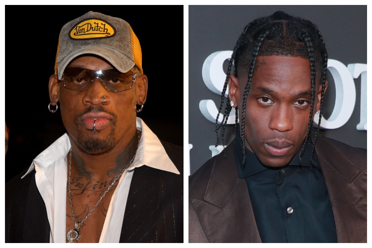 Dennis Rodman Is Coming for Travis Scott After Accusing the Contentious  Rapper of Stealing His Nike Shoe Design