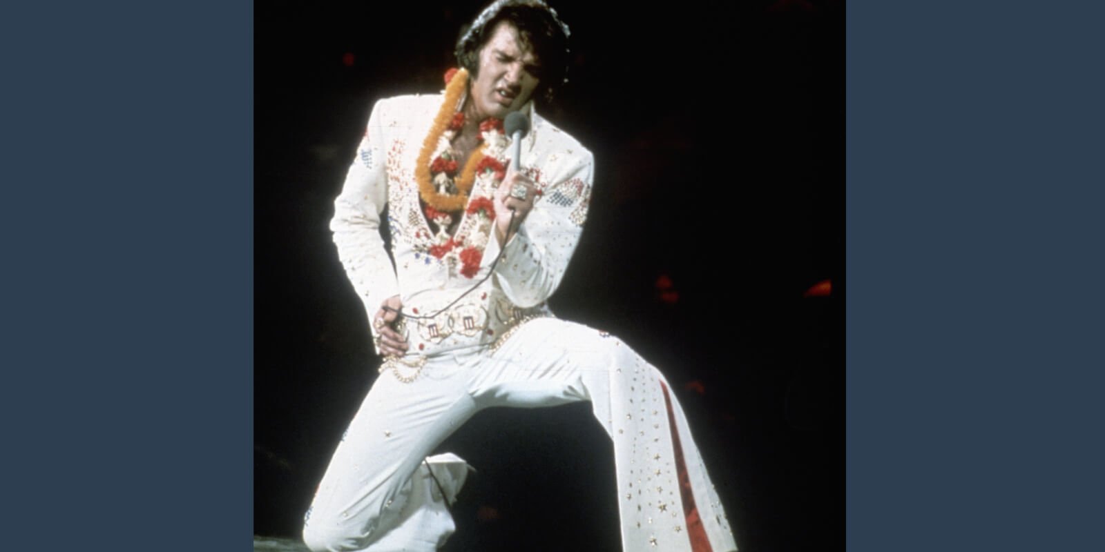 Elvis Presley's jumpsuits became an important part of his stage persona and legend.