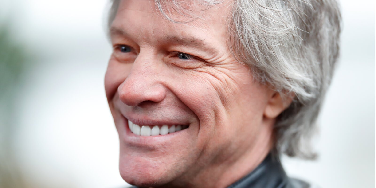 Jon Bon Jovi smiles for the camera in London, England.