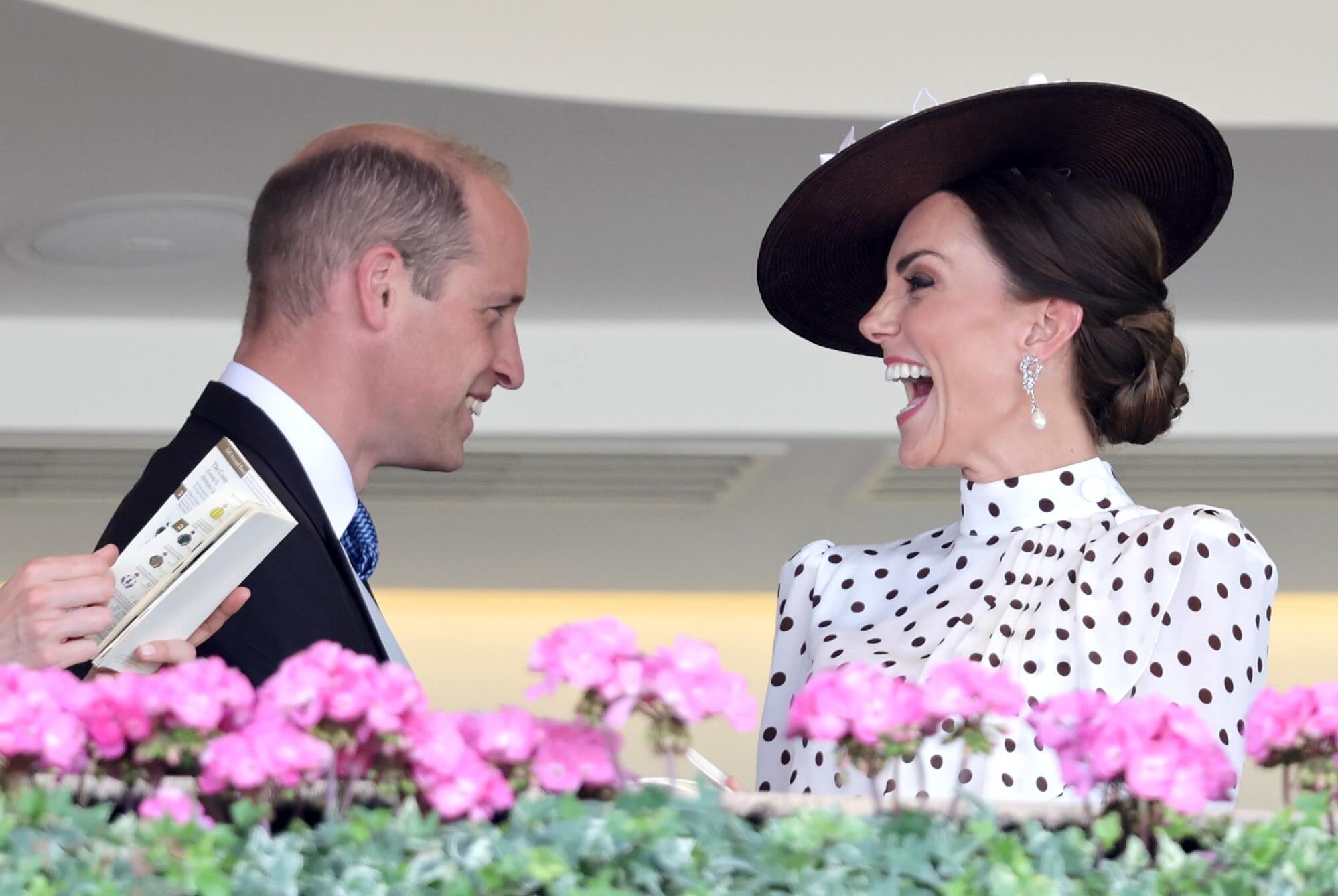 Kate and William attend the 2022 Royal Ascot. 