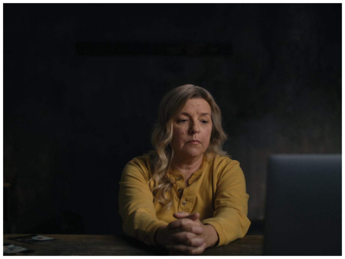 Kathy Schroeder, one of David Koresh's wives, in the Netflix docuseries 'Waco: American Apocalypse'