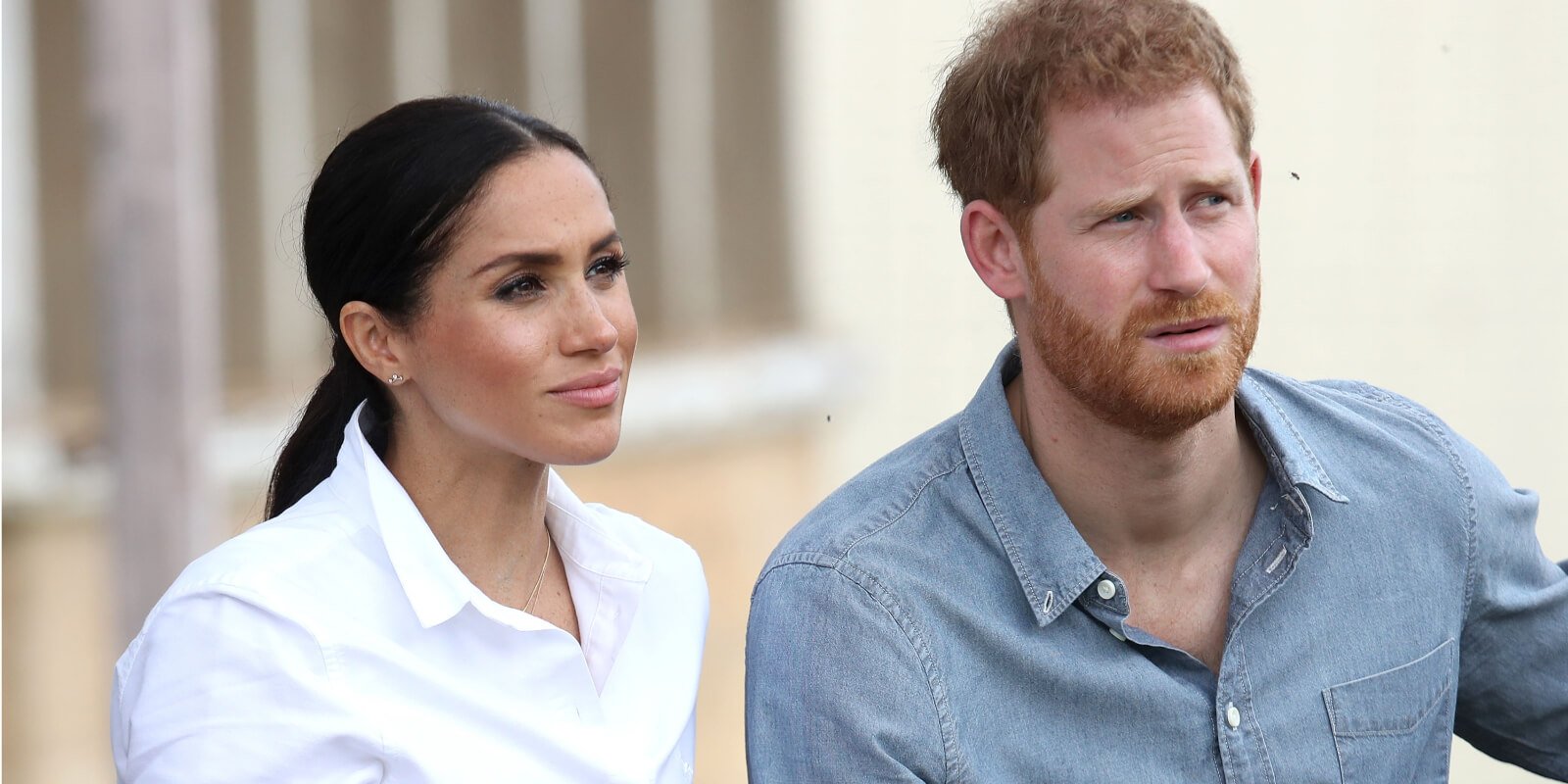 Meghan Markle and Prince Harry photographed together in 2018 in Dubbo, Australia.
