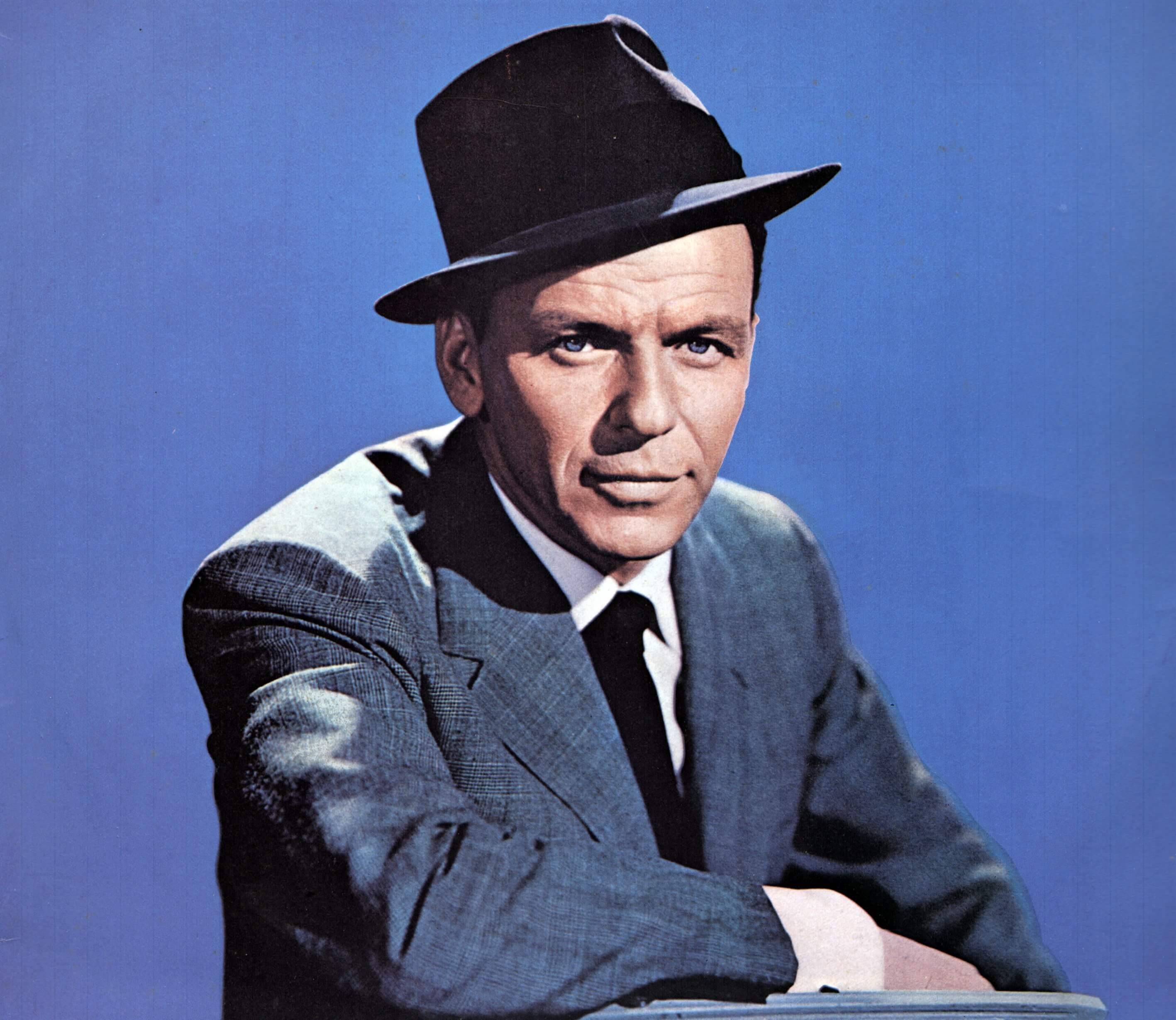 "New York, New York" singer Frank Sinatra