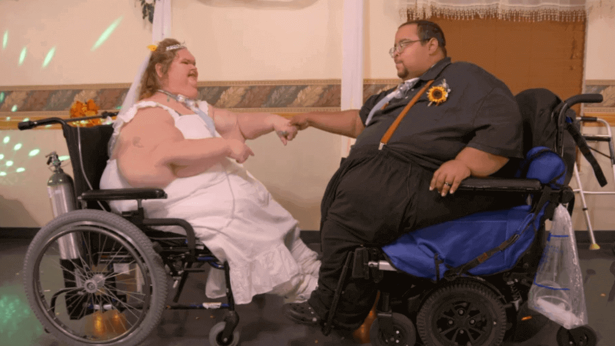 Tammy Slaton married Caleb Willingham in the season 4 finale of '1000-Lb. Sisters'