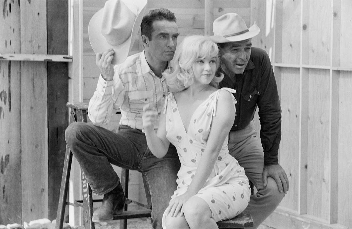 the misfits montgomery clift marilyn monroe clark gable