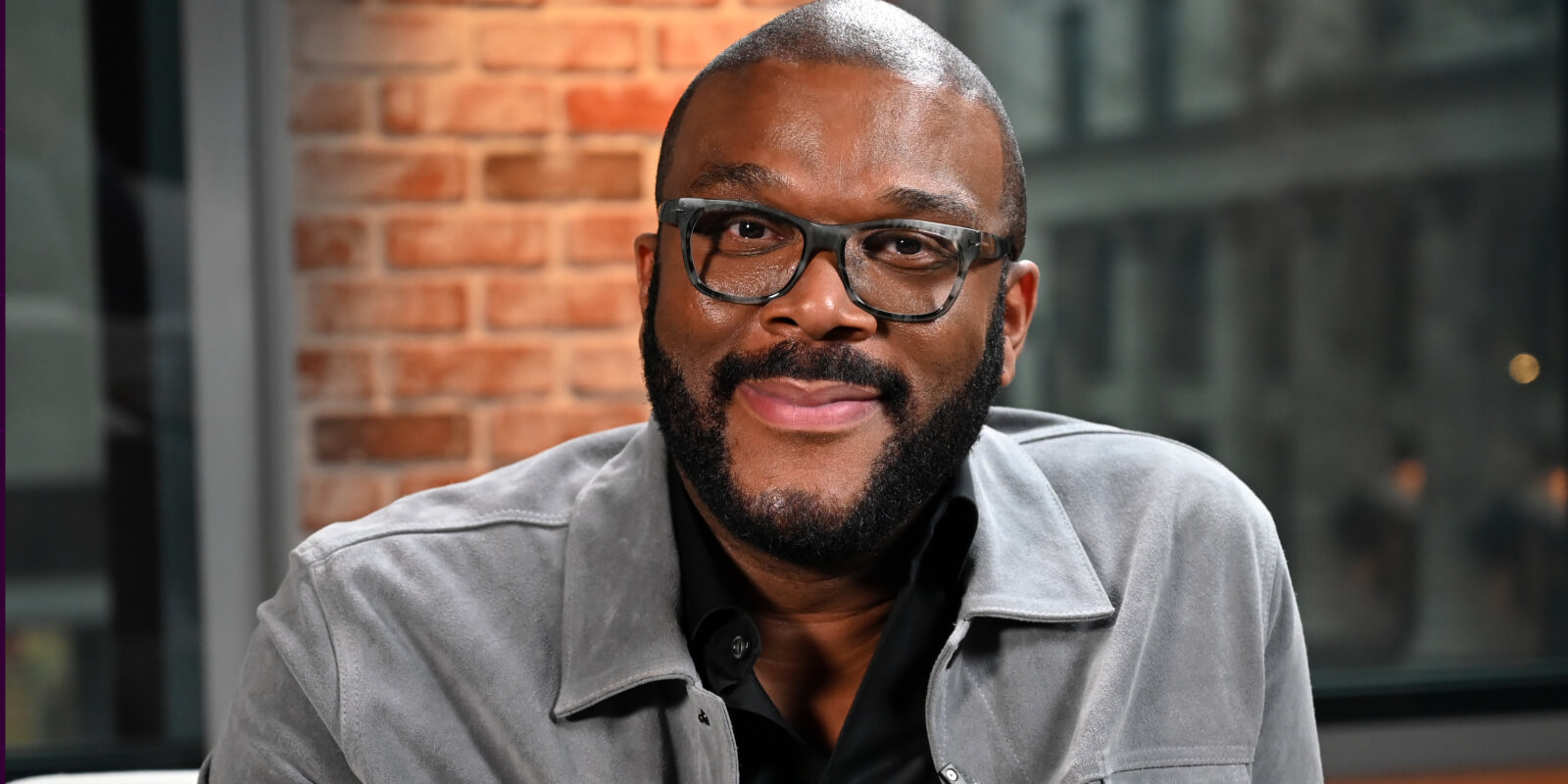 Tyler Perry visits LinkedIn Studios on January 13, 2020 in New York City. He's Princess Lilibet's godfather.