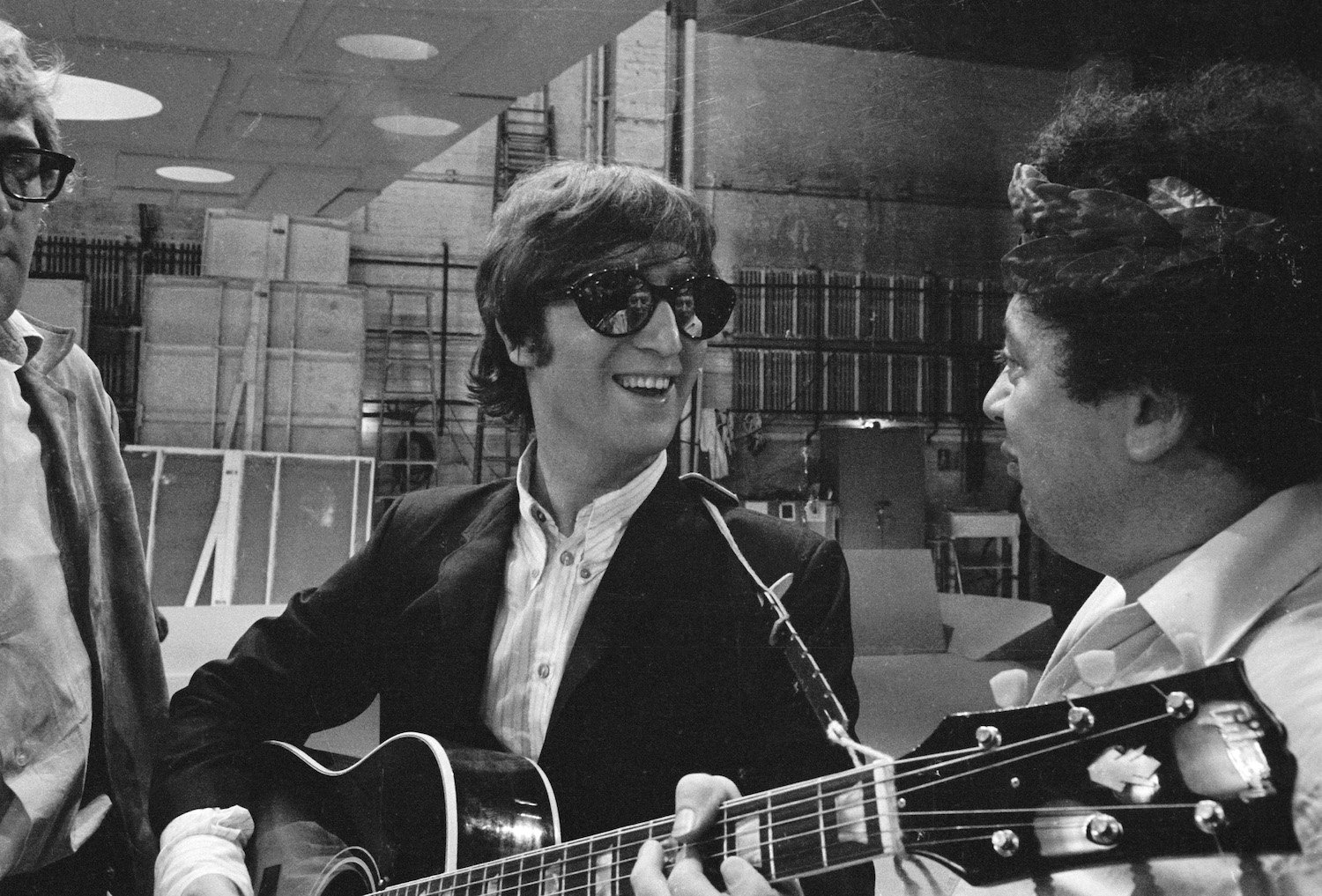 John Lennon and The Beatles perform on The Ed Sullivan Show