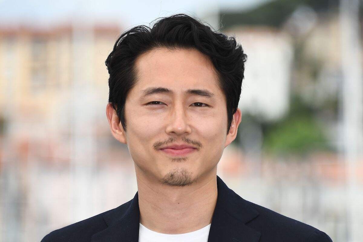 Steven Yeun close up