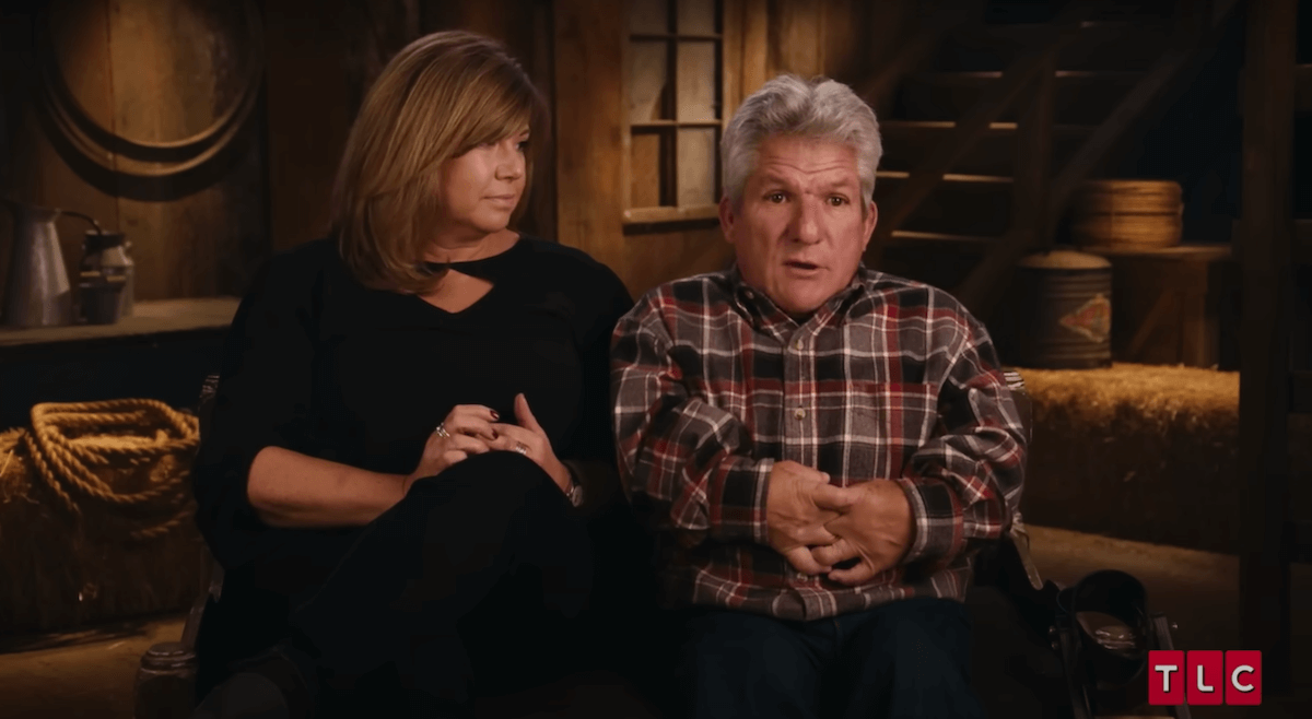 Caryn Chandler looking at Matt Roloff in an episode of 'Little People, Big World'