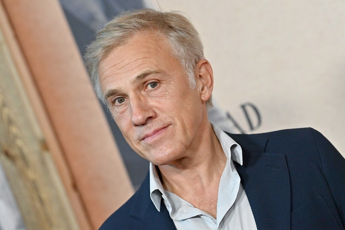 Christoph Waltz at the premiere of 'Dead For A Dollar'.