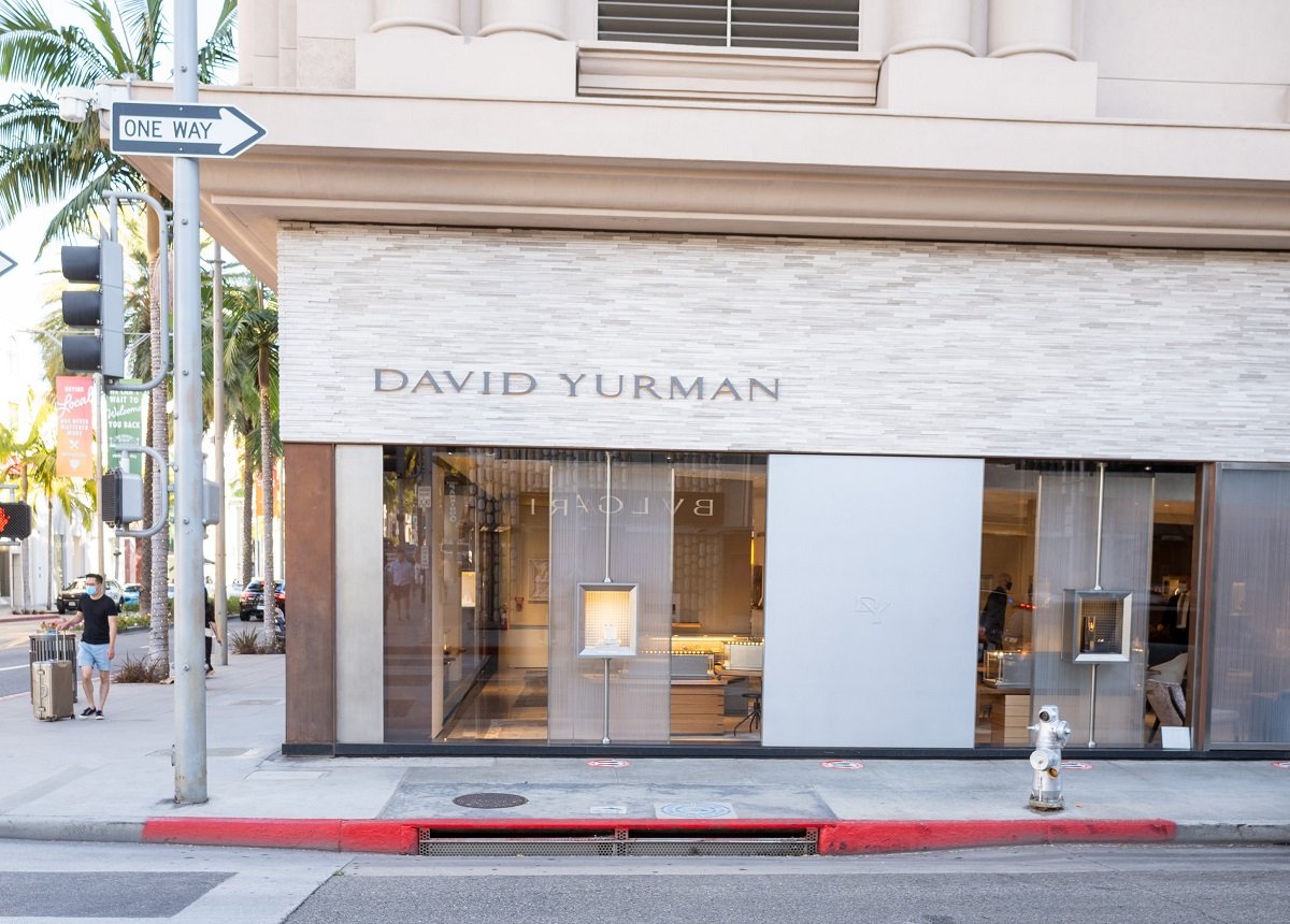 The David Yurman store in Beverly Hills on August 01, 2020