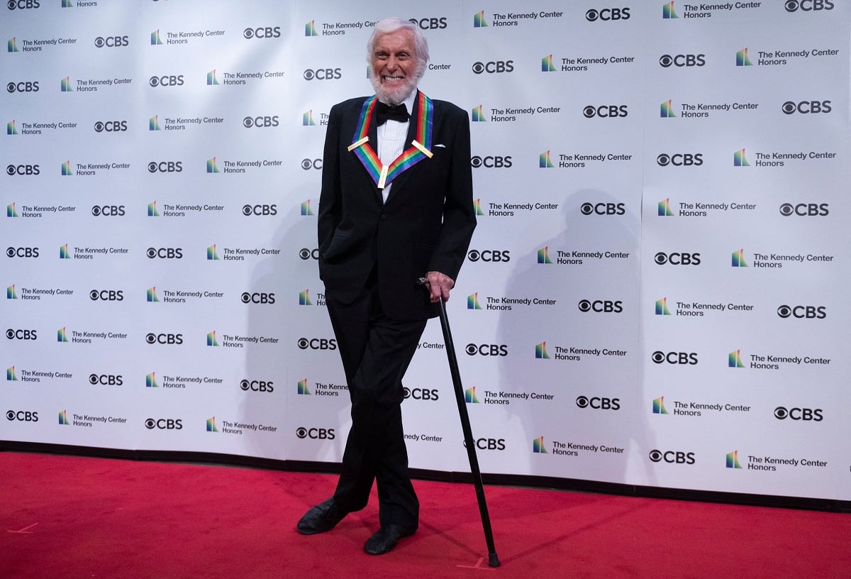 Dick Van Dyke, dressed in a tuxedo, appears at the 43rd Annual Kennedy Center Honors. Dick Van Dyke announced an upcoming part on 'Days of Our Lives'