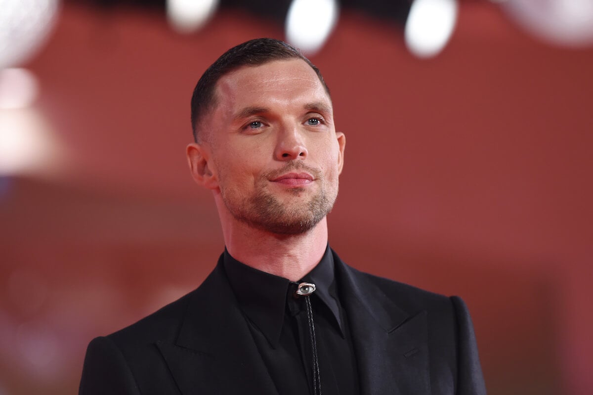 Ed Skrein smiling slightly