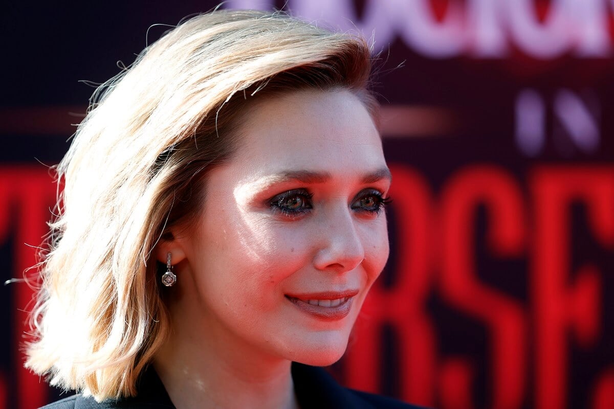 Elizabeth Olsen at the premiere of 'Dr. Strange in the Multiverse of Madness.'