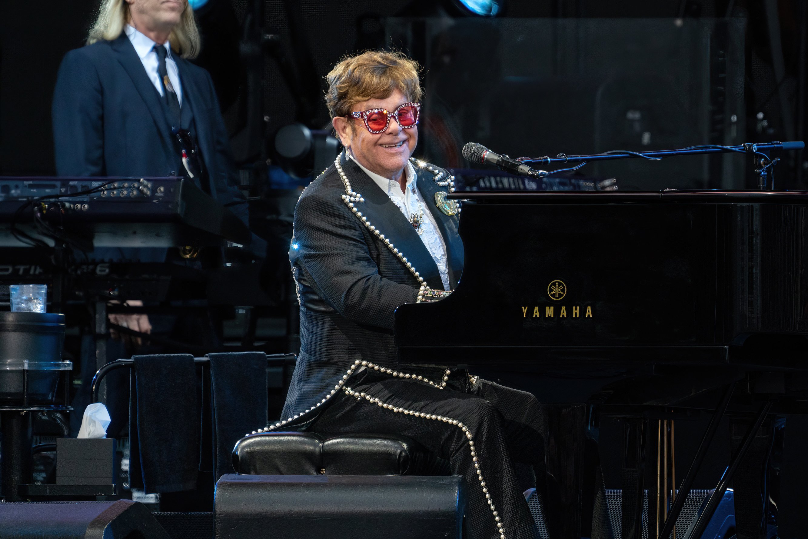 Elton John performs at Orangetheory Stadium in New Zealand