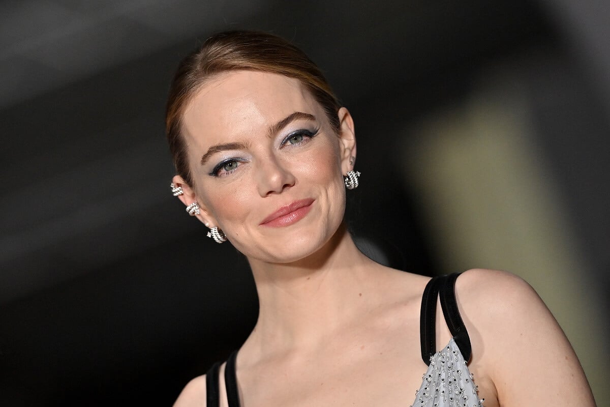 Emma Stone at the Academy Museum Gala.