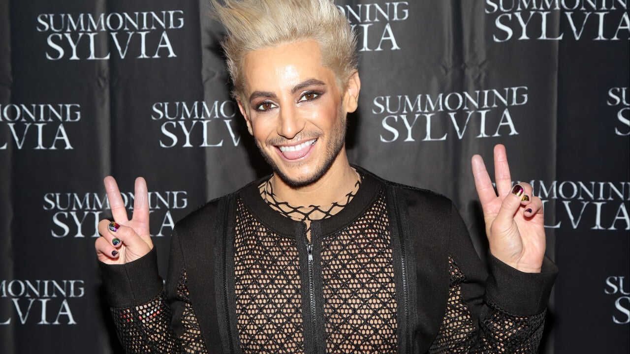 Frankie Grande poses at the New York Premiere of "Summoning Sylvia"