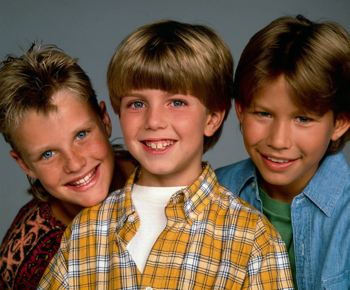 Zachery Ty Bryan, Taran Noah Smith, and Jonathan Taylor Thomas smiling