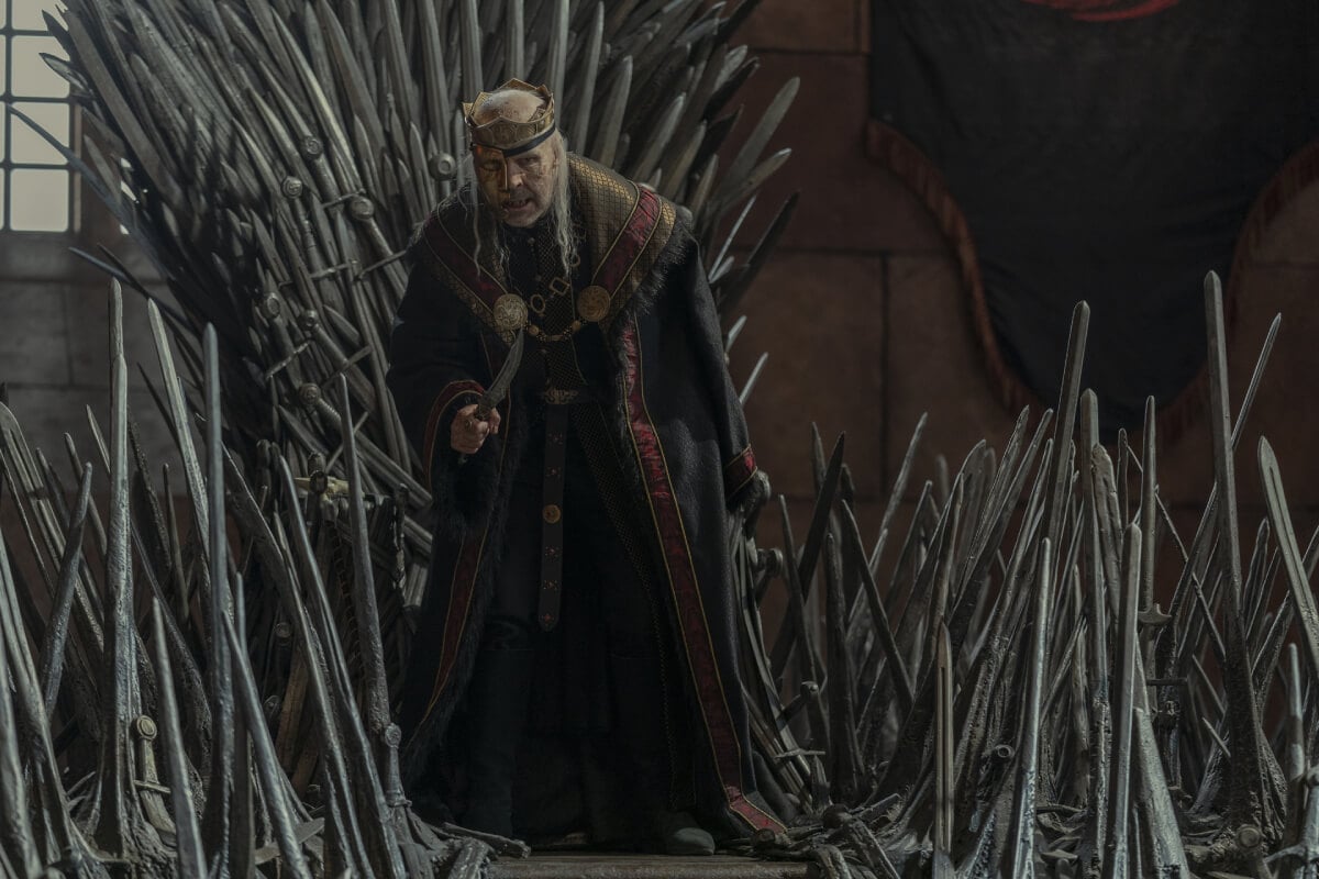 House of the Dragon star Paddy Considine as Viserys Targaryen
