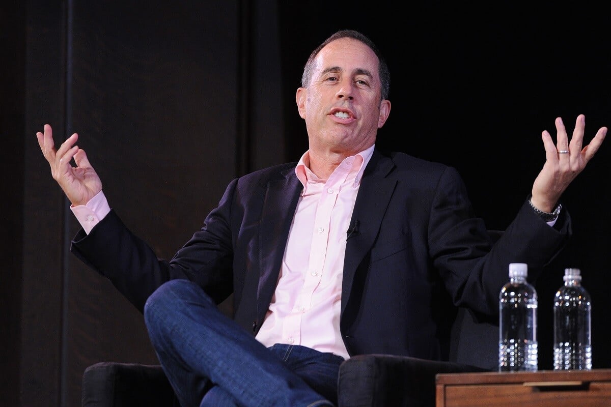 Jerry Seinfeld at the New Yorker Festival.