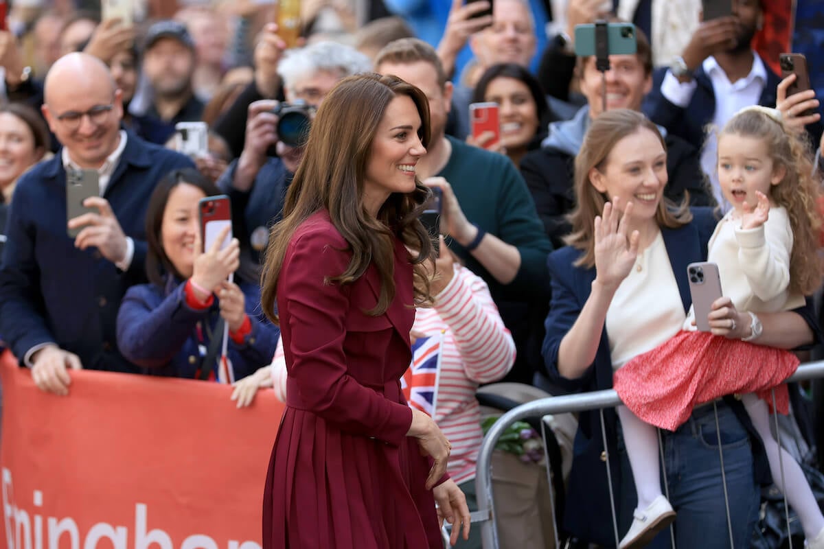 Kate Middleton, who's 'absolutely' aware of her style 'power,' looks on