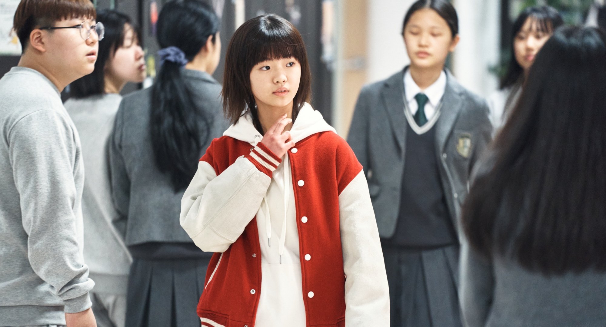 Kim Si-a as Jae-young in 'Kill Boksoon' post-credit scene finale.