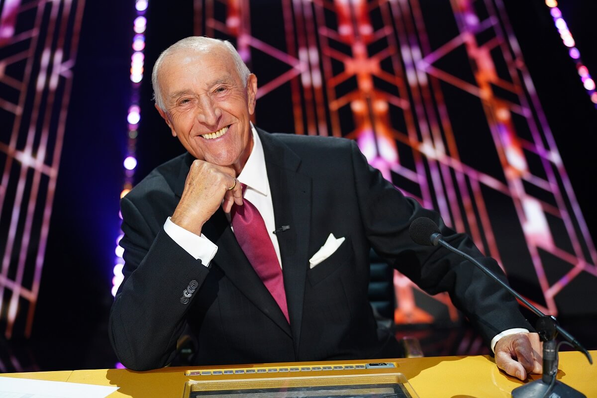 Len Goodman smiles during Season 30 of 'Dancing with the Stars'