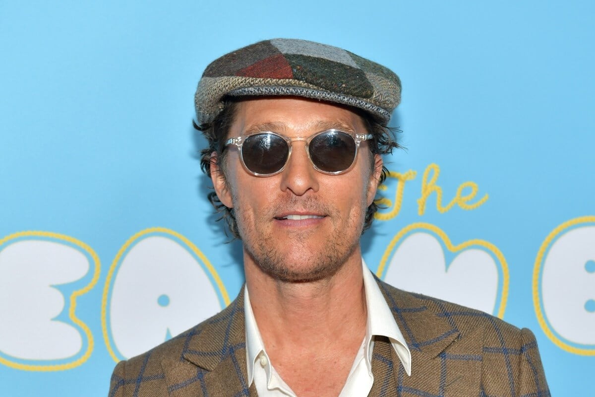 Matthew McConaughey at the premiere of 'The Beach Bum.'