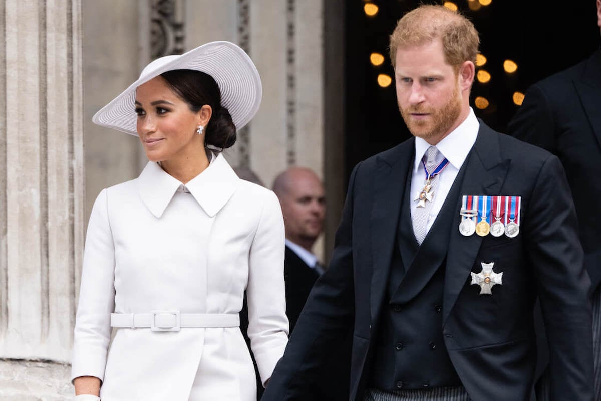 Meghan Markle, who signed with the talent agency WME, walks with Prince Harry