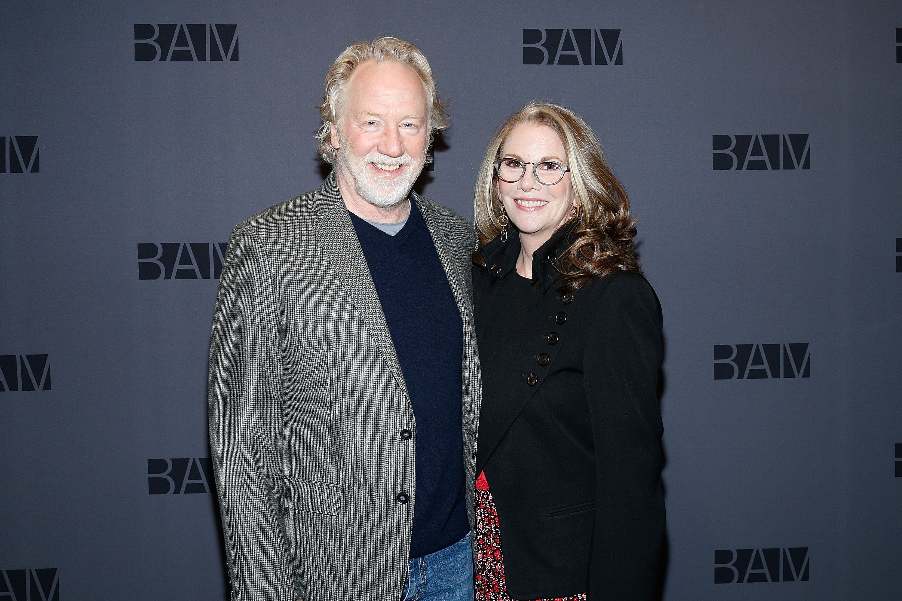 Melissa Gilbert and Timothy Busfield pose for a photo
