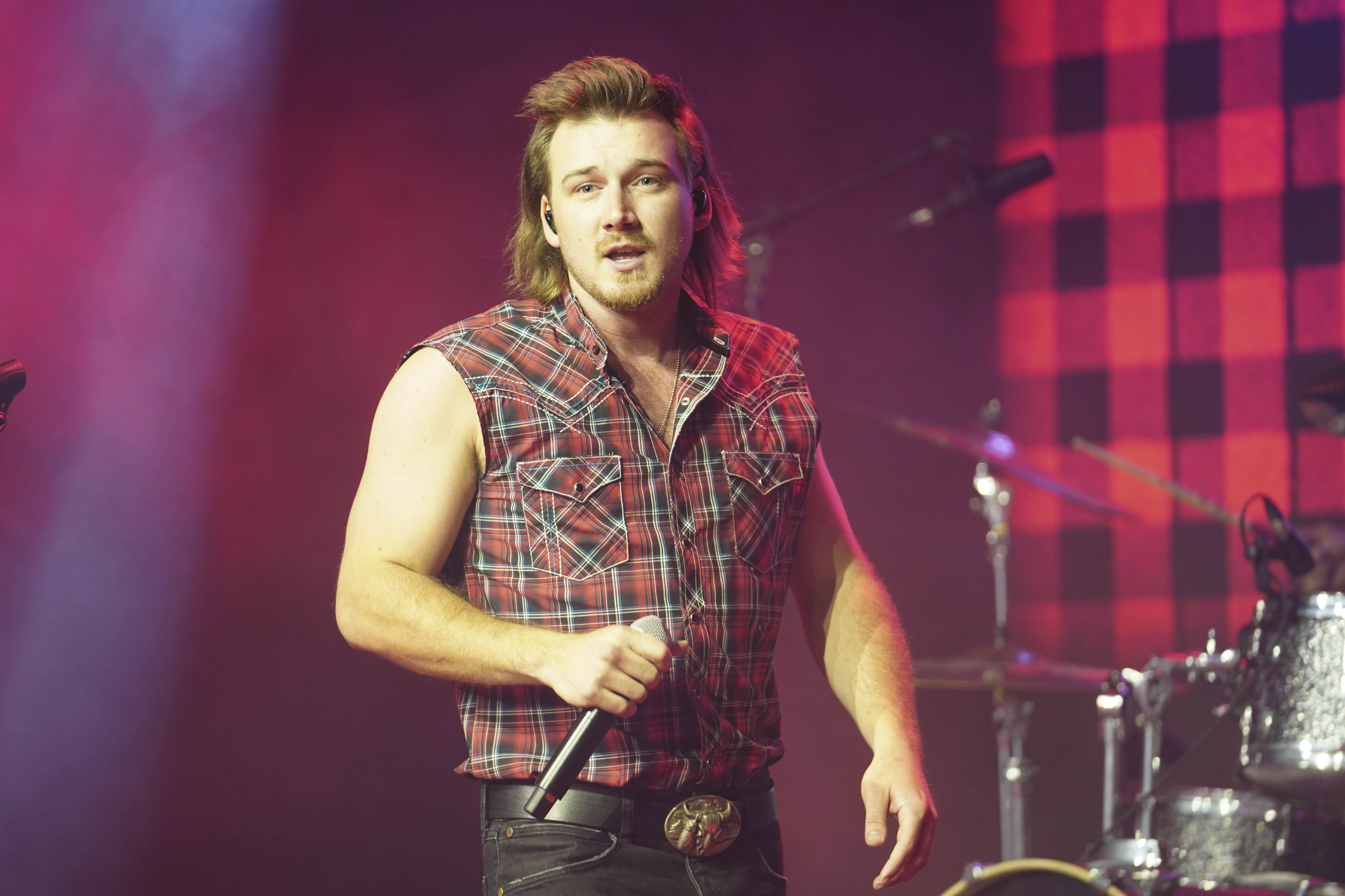 Morgan Wallen performs at The Cowan at Topgolf