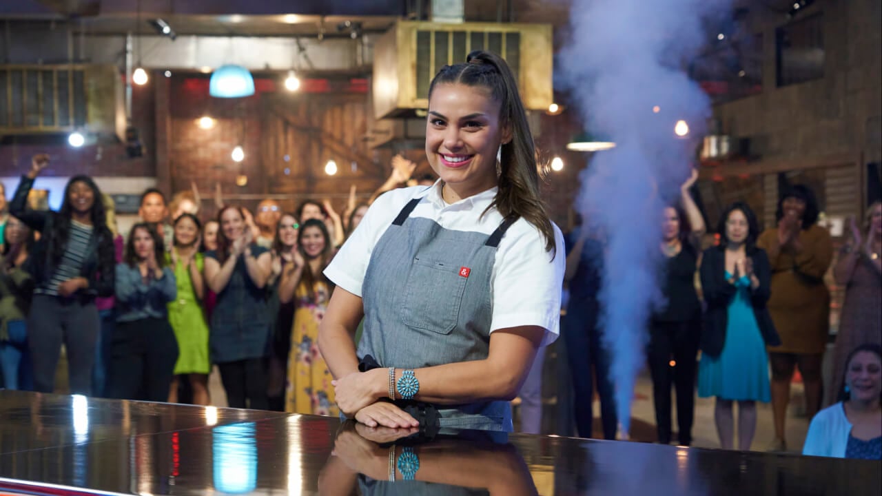 Stephanie 'Pyet' DeSpain in the The Final Level episode of 'Next Level Chef'