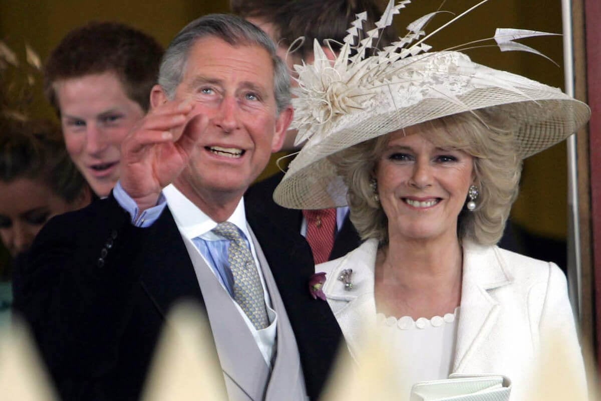 Prince Harry, who recalled King Charles III and Camilla Parker Bowles' 2005 wedding in 'Spare', stands behind the couple after they got married